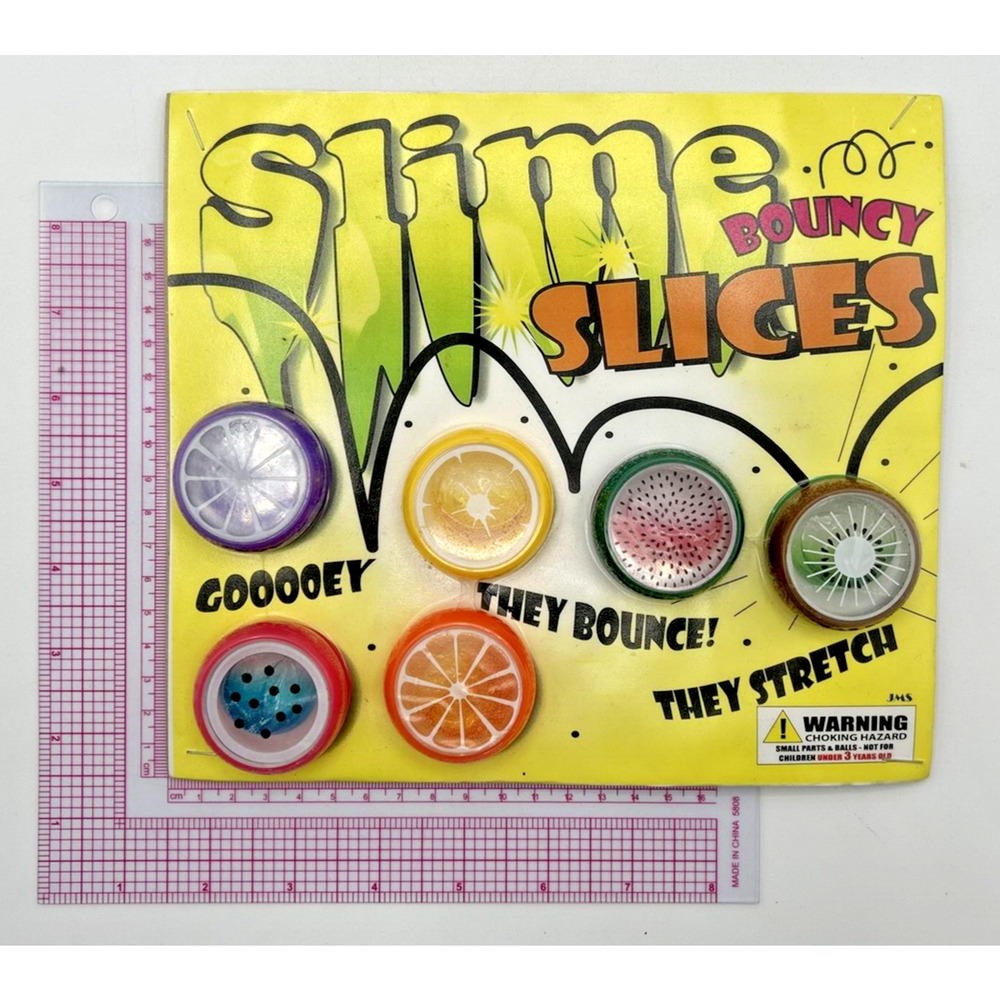 Vintage Vending Display Board Slime Bouncy Slices 0094